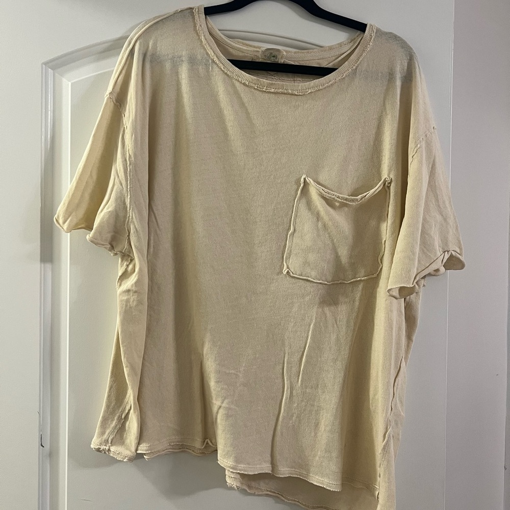 Free People Slouchy Tee